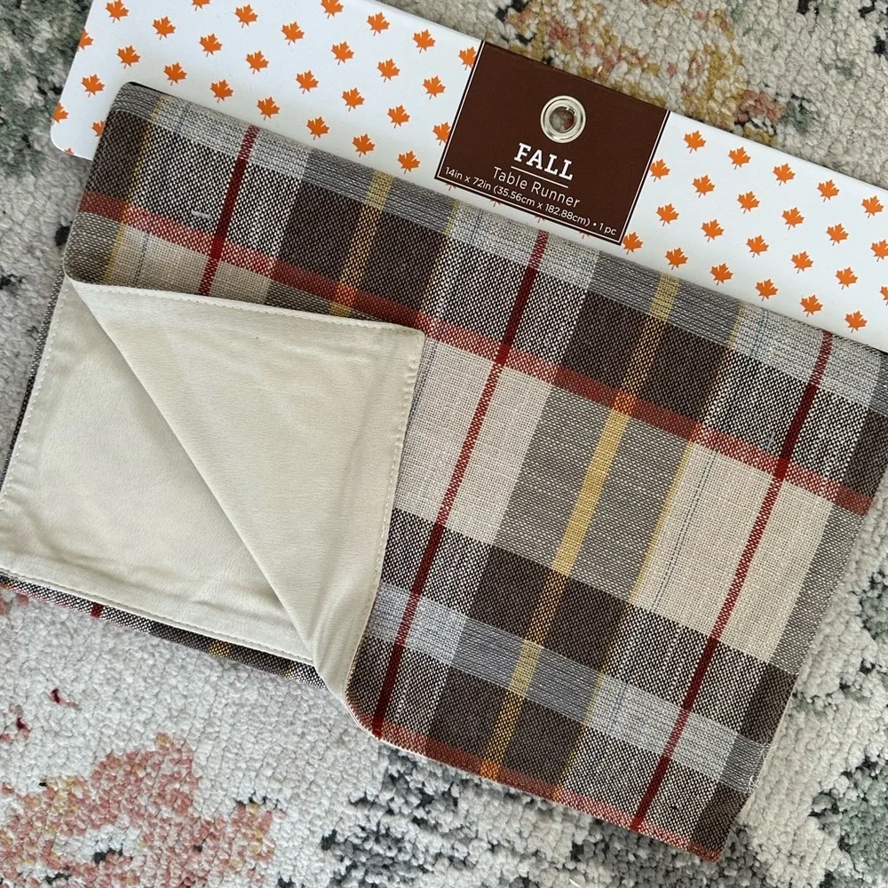 Fabric Printed Cotton Table Runner, 14